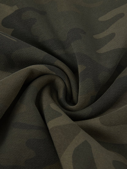TRIBE ESSENTIALS | CAMO WIDE LEG SWEATS