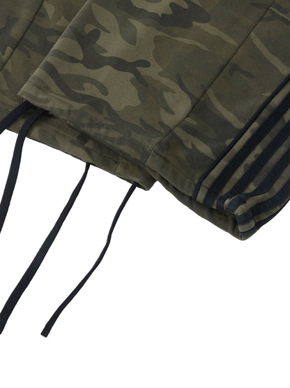 TRIBE ESSENTIALS | CAMO WIDE LEG SWEATS