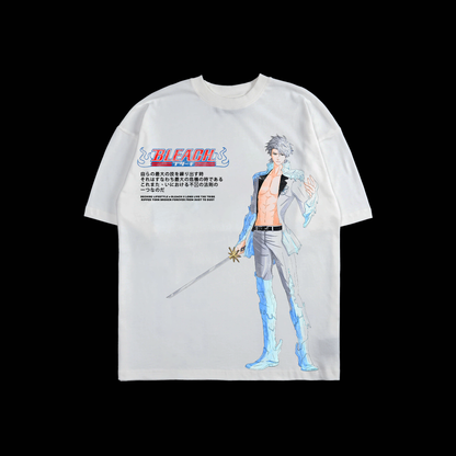 TOSHIRO | ADULT BANKAI 'LIMITED' OS TEE IN WHITE
