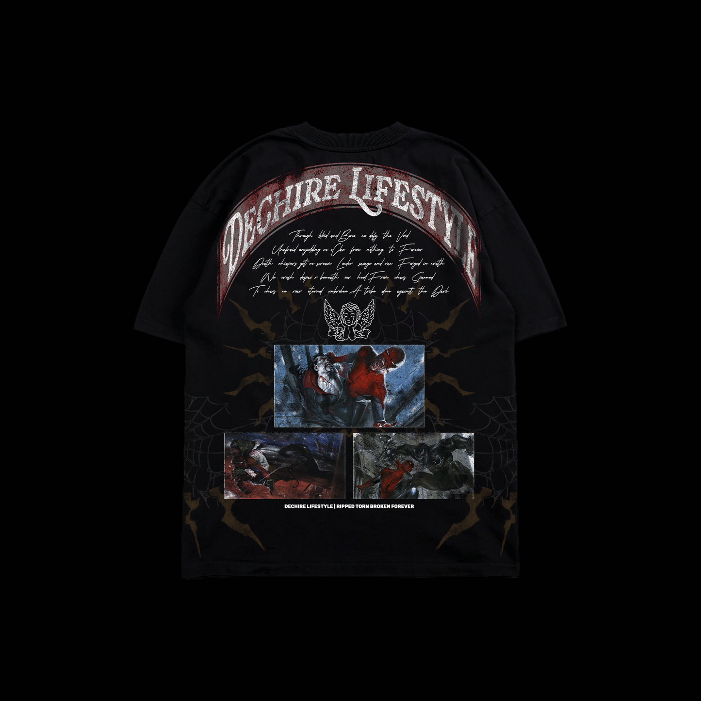 SPIDER-MAN | A SINISTER DAY '1 OF 500' OS TEE IN BLACK