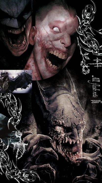 UNDEAD KNIGHT | ALL FLESH ROTS 'SERIES ZERO' OS TEE IN BLACK