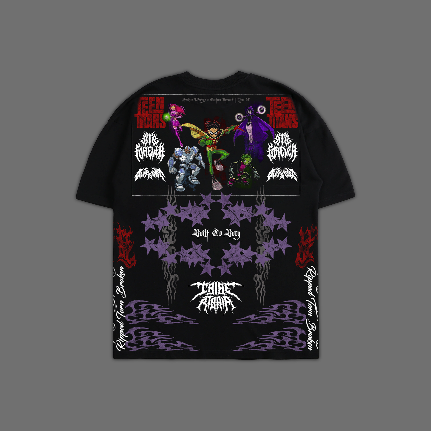 TEEN TITANS | 2003 EDITION '1 OF 1,000' OS TEE IN BLACK