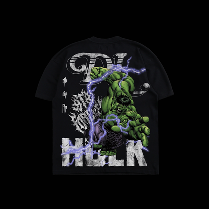 HULK | THE BEGINNING '1 OF 50' OS TEE IN BLACK/BLOOD RED