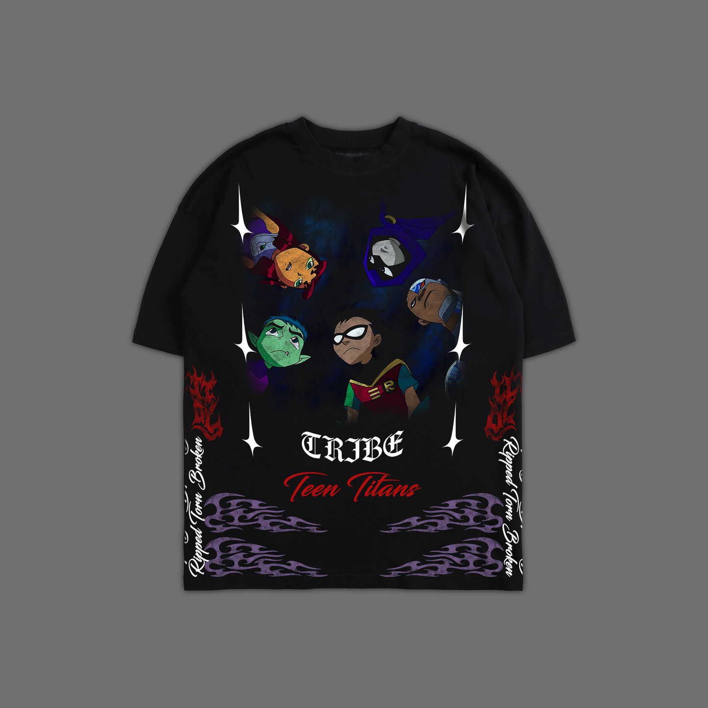 TEEN TITANS | 2003 EDITION '1 OF 1,000' OS TEE IN BLACK