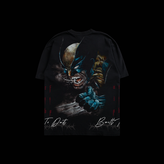 WOLVERINE | WEAPON X '1 OF 500' OS TEE IN BLACK
