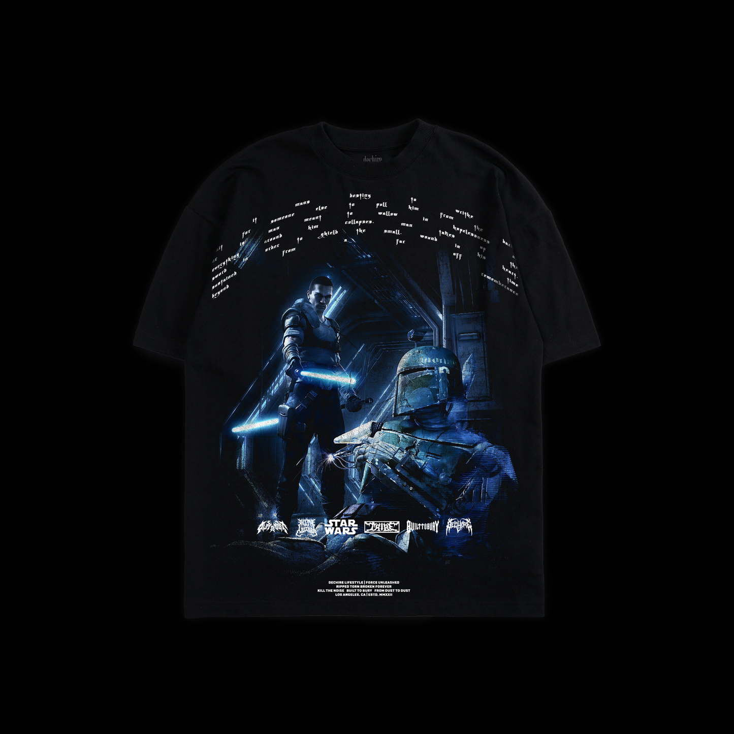 STARKILLER'S VENGEANCE 'LIMITED' OS TEE IN BLACK