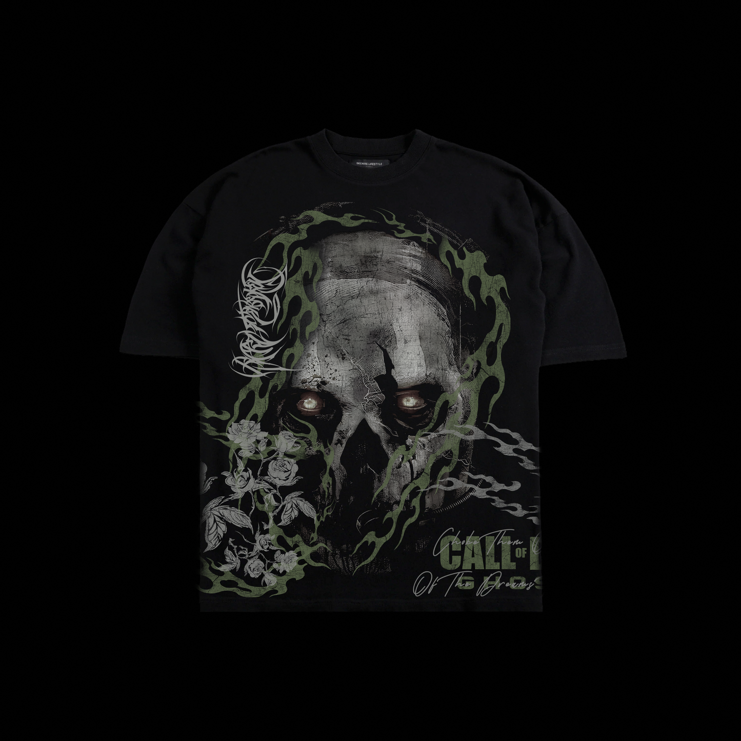 COD | THE DREAMS THEY BURNED ft. GHOST '1 OF 500' OS TEE IN BLACK