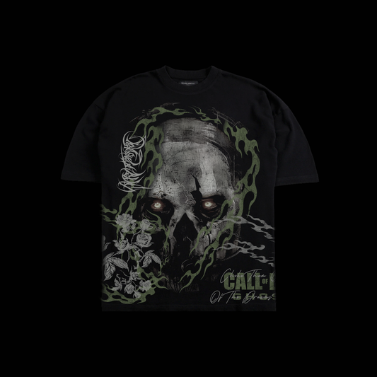 COD | THE DREAMS THEY BURNED ft. GHOST '1 OF 500' OS TEE IN BLACK