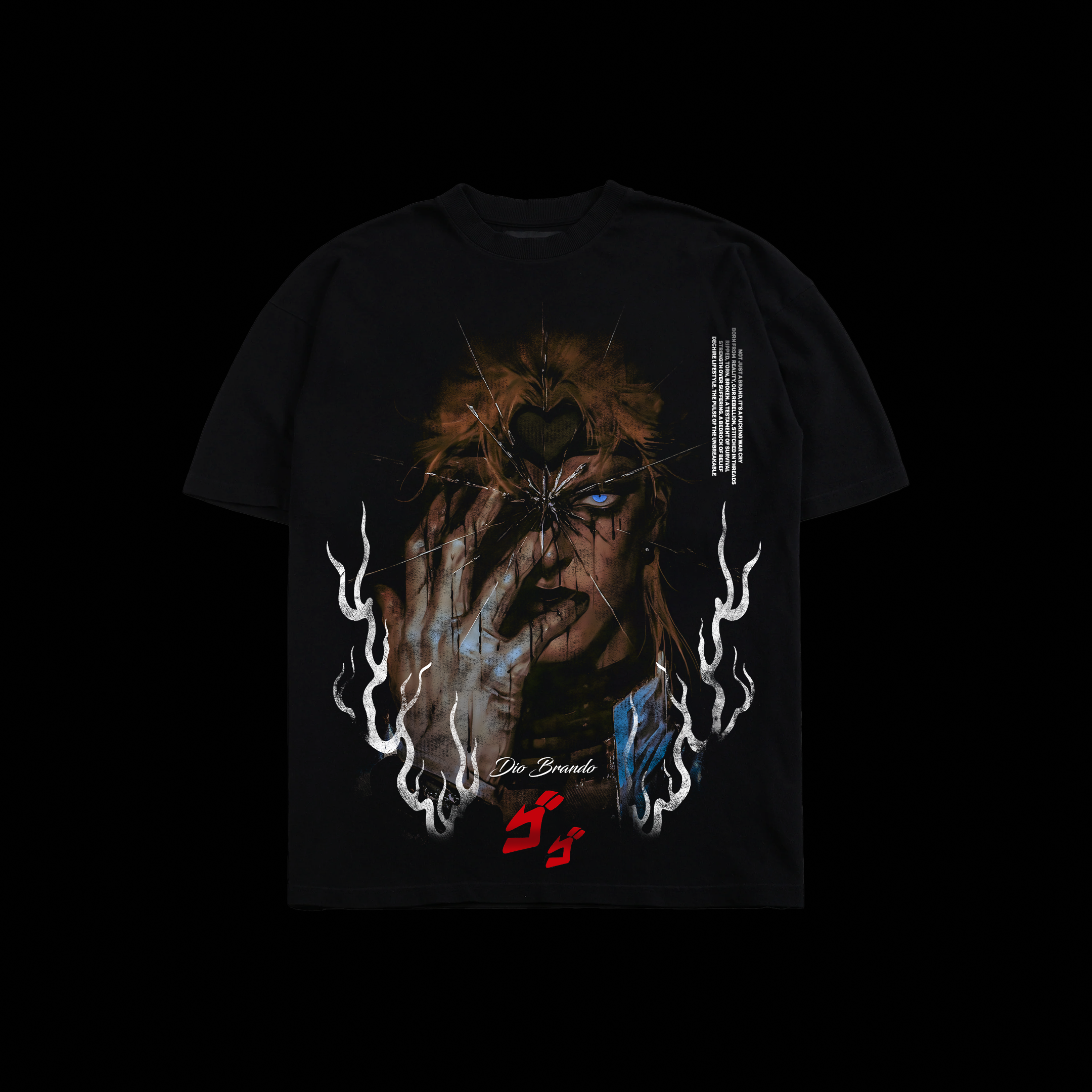 IKEWO'S 'LIMITED' OS TEE IN BLACK – DECHIRE COLLABS