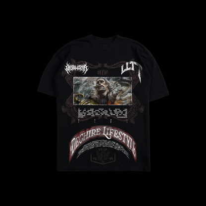 SIR CROCODILE | ZERO 'LIMITED' OS TEE IN BLACK