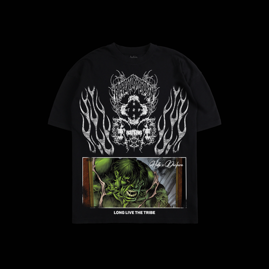 HULK | THE BEGINNING '1 OF 50' OS TEE IN BLACK/BLOOD RED