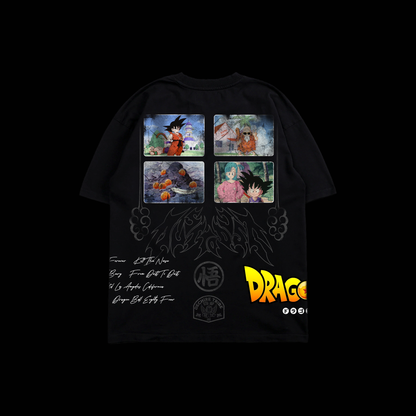86' | A POLAROID OF KID GOKU '1 OF 500' OS TEE IN BLACK
