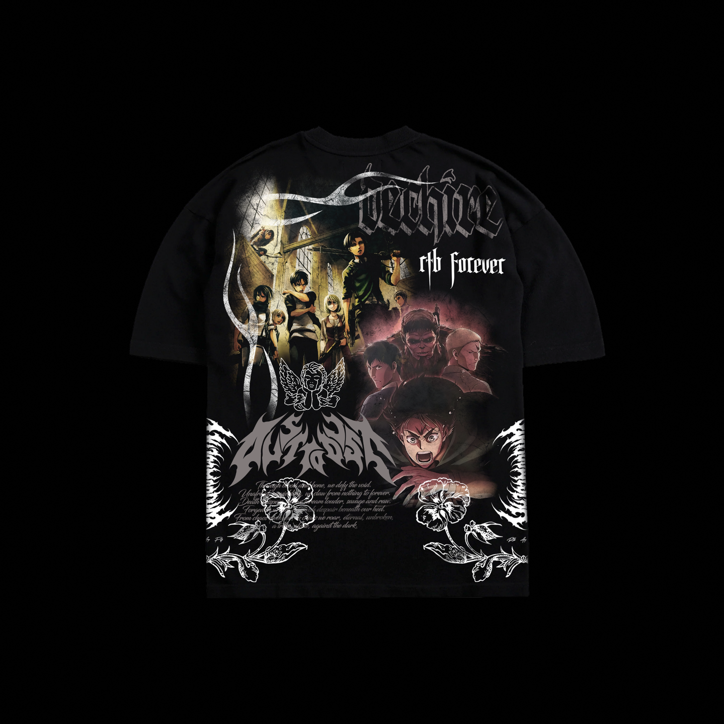 パラディ島 | A GRIM REMINDER '1 OF 500' OS TEE IN BLACK
