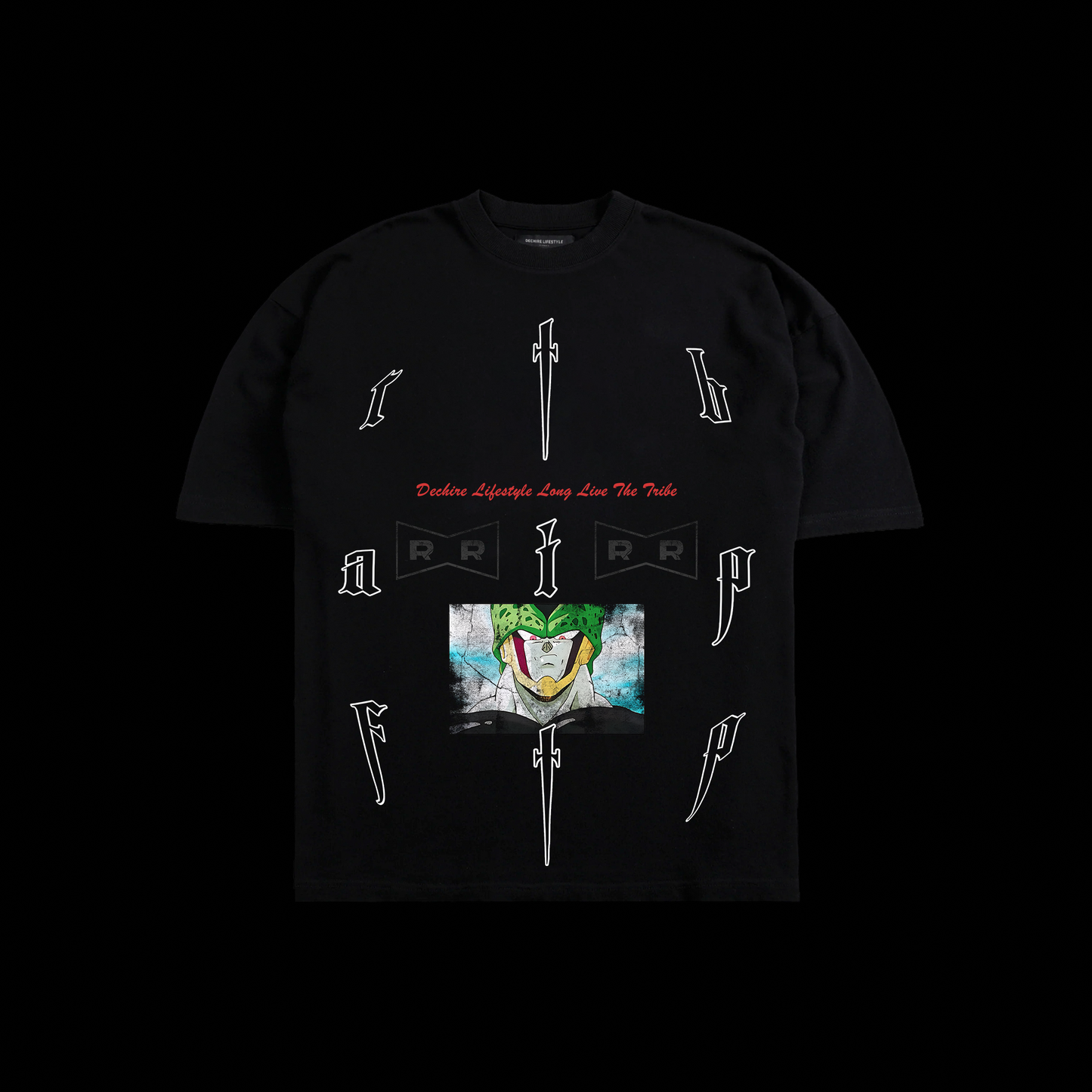 CELL SAGA 'LIMITED' OS TEE IN BLACK