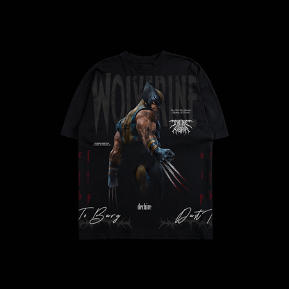 WOLVERINE | WEAPON X '1 OF 500' OS TEE IN BLACK