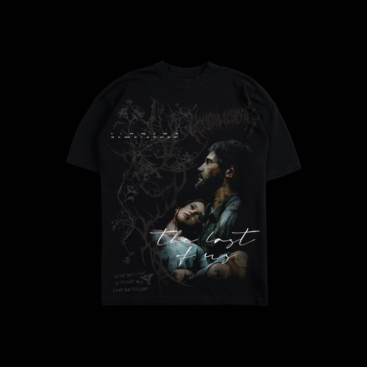 LOU | LOST IN DARKNESS 'LIMITED' OS TEE IN BLACK
