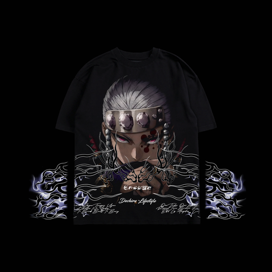 FADING SYMPHONY '1 OF 500' OS TEE IN BLACK