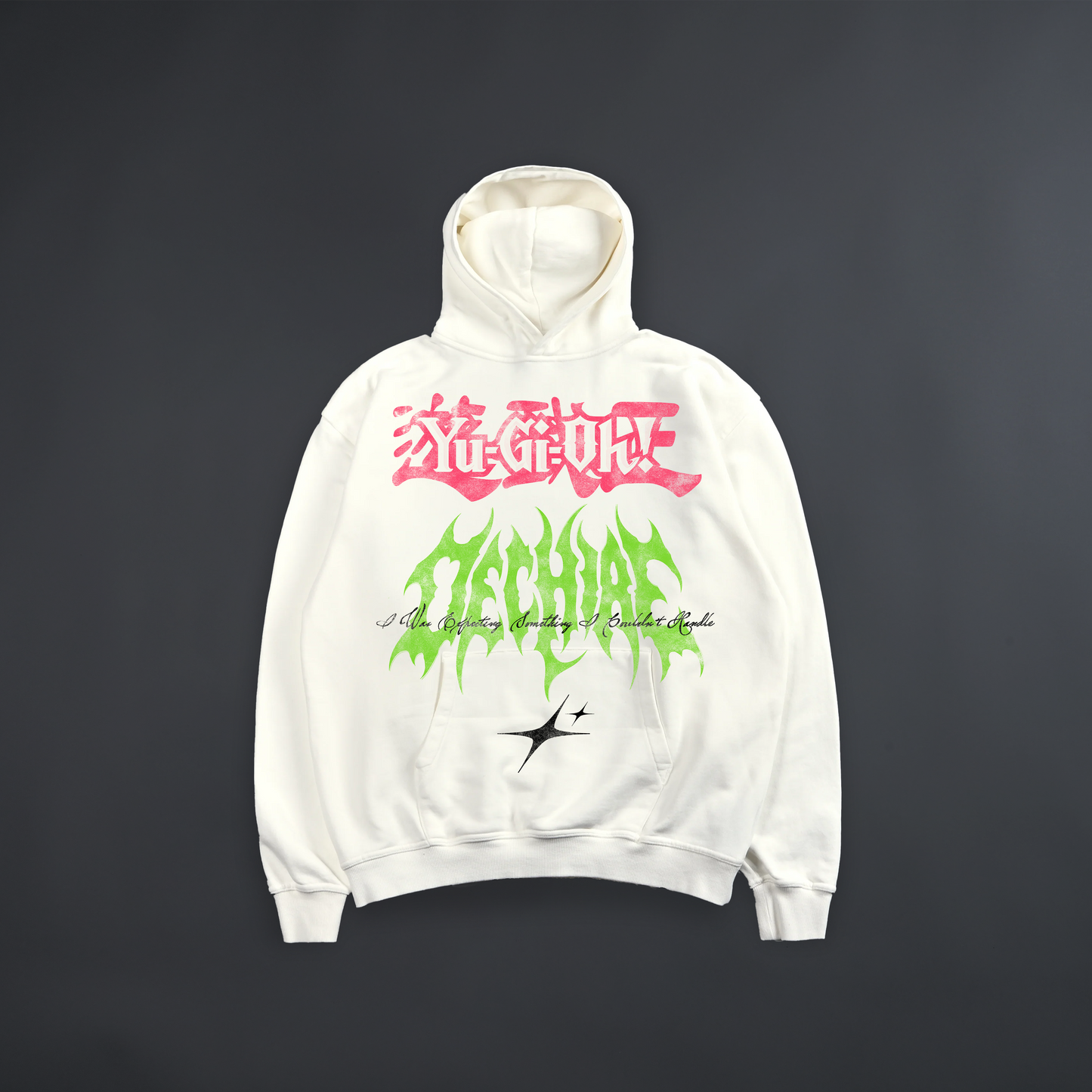 MAI VALENTINE & THE HARPIE'S DROP SHOULDER OS HOODIE