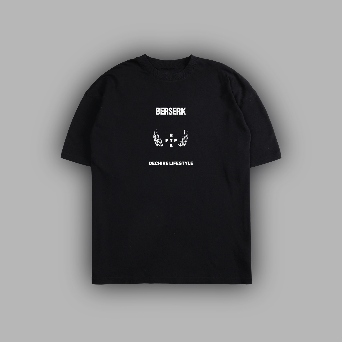 MESSENGER OF DEATH 'LIMITED' 6oz OVERSIZED TEE IN BLACK