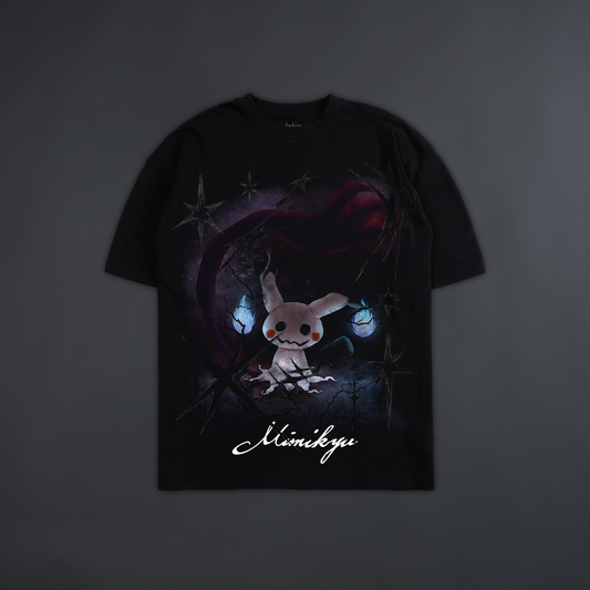 MIMIKYU 'LIMITED' OVERSIZED TEE IN BLACK