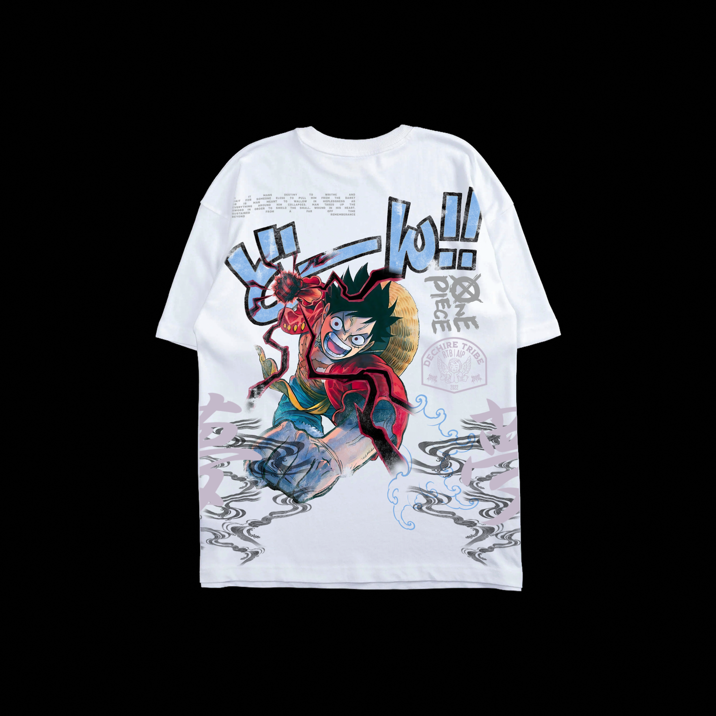 MONKEY D. LUFFY | BOOOM!! '1 OF 500' OS TEE IN WHITE
