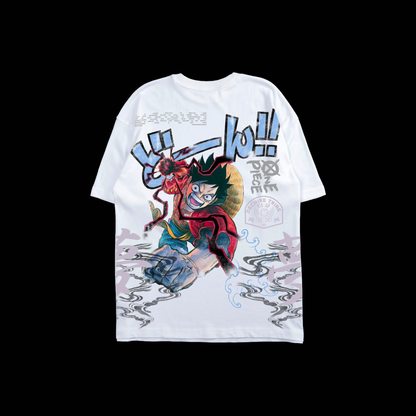 MONKEY D. LUFFY | BOOOM!! '1 OF 500' OS TEE IN WHITE