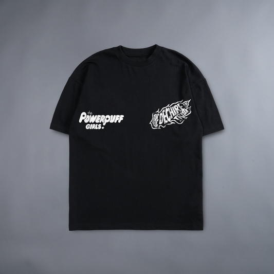 POWER-NOIA 'LIMITED' 240X BOXY OVERSIZED TEE IN BLACK
