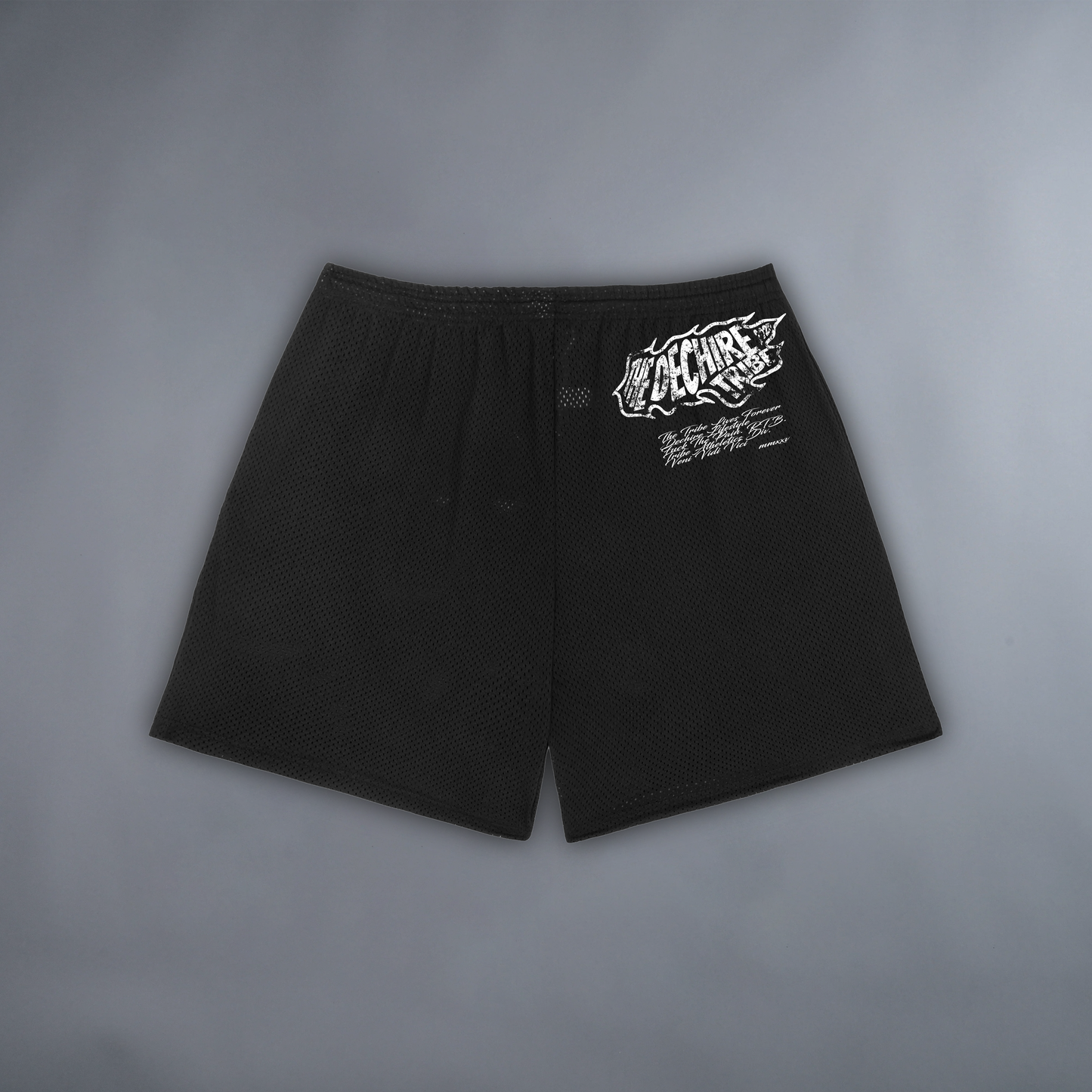 GET SCHWIFTY MESH SHORTS IN BLACK