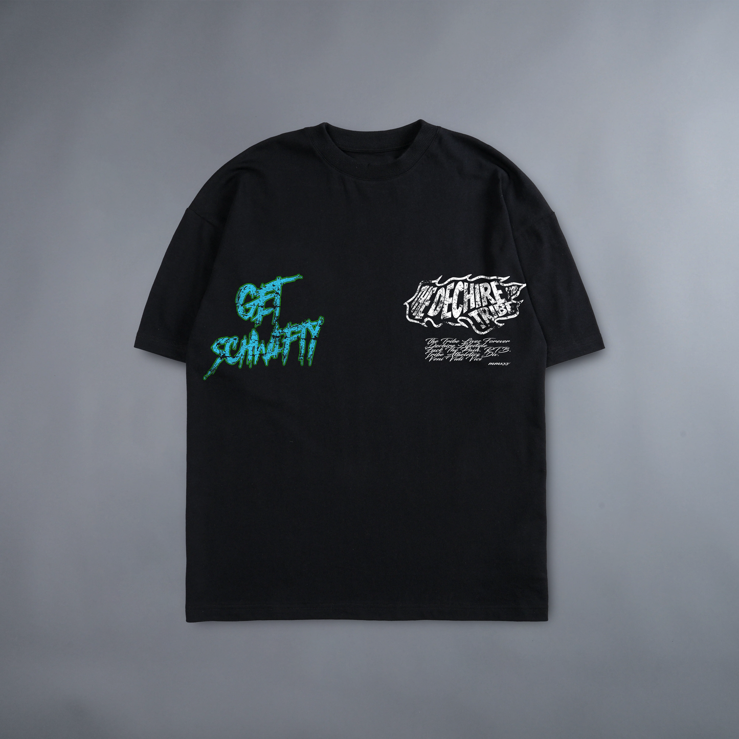 GET SCHWIFTY! 'LIMITED' 240X BOXY OVERSIZED TEE IN BLACK