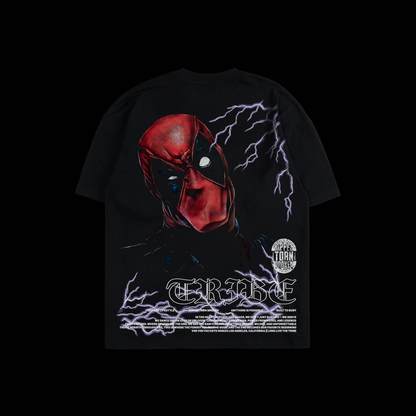 DEADPOOL | A VIOLENT SPECTACLE 'LIMITED' OS TEE IN BLACK