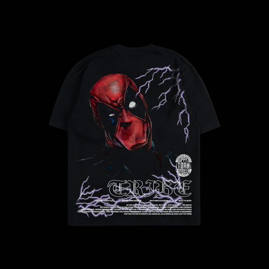DEADPOOL | A VIOLENT SPECTACLE 'LIMITED' OS TEE IN BLACK