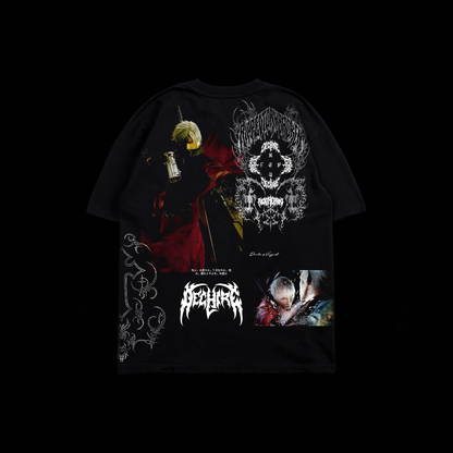 DMC | DANTE'S INFERNO '1 OF 500' OS TEE IN BLACK