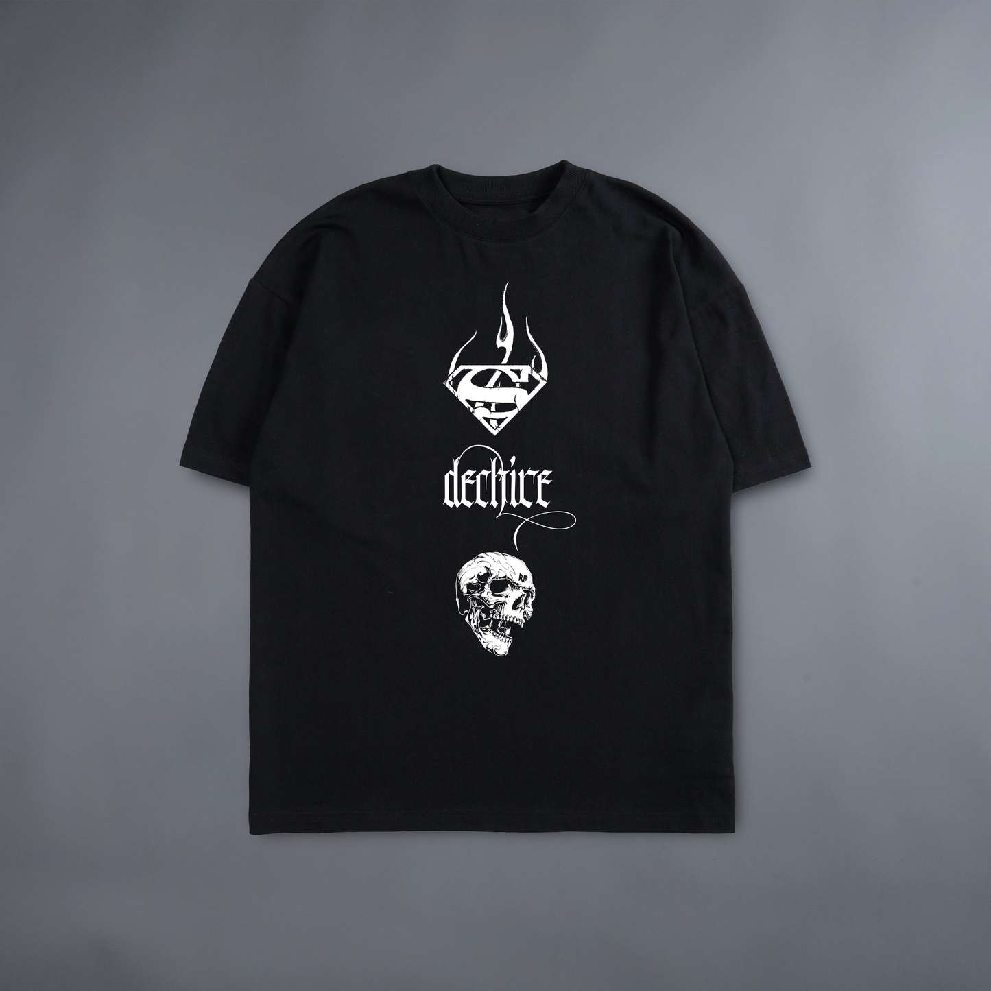 TEK SUPERMAN: INJUSTICE 'LIMITED' 8.5oz LA:MADE WGD TEE IN BLACK