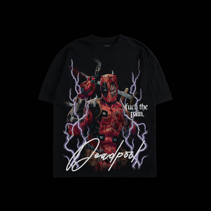 DEADPOOL | A VIOLENT SPECTACLE 'LIMITED' OS TEE IN BLACK