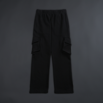 THE MILLENNIUM PUZZLE '1 OF 50' CARGO SWEATS IN BLACK