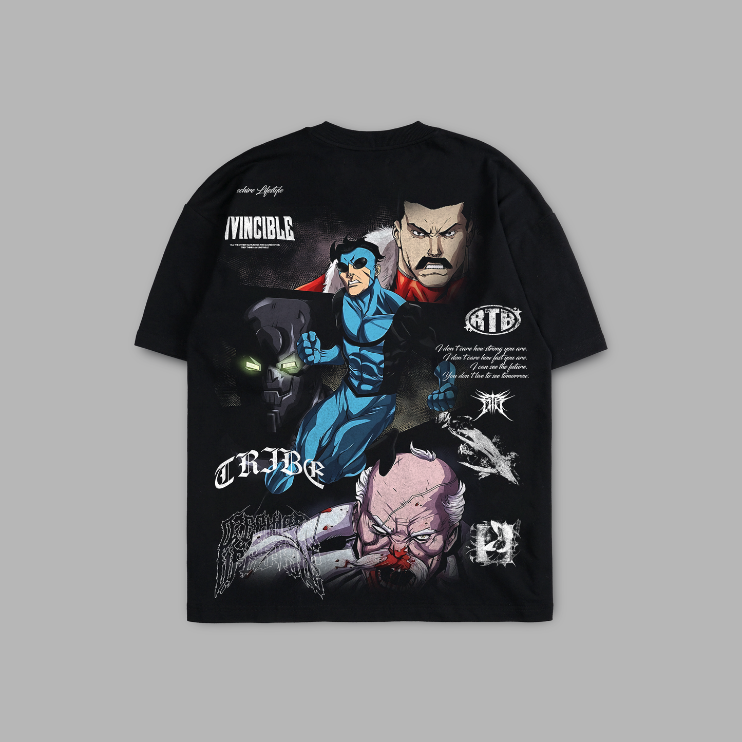 VILTRUMITES 'LIMITED' 6.8oz OVERSIZED TEE IN BLACK