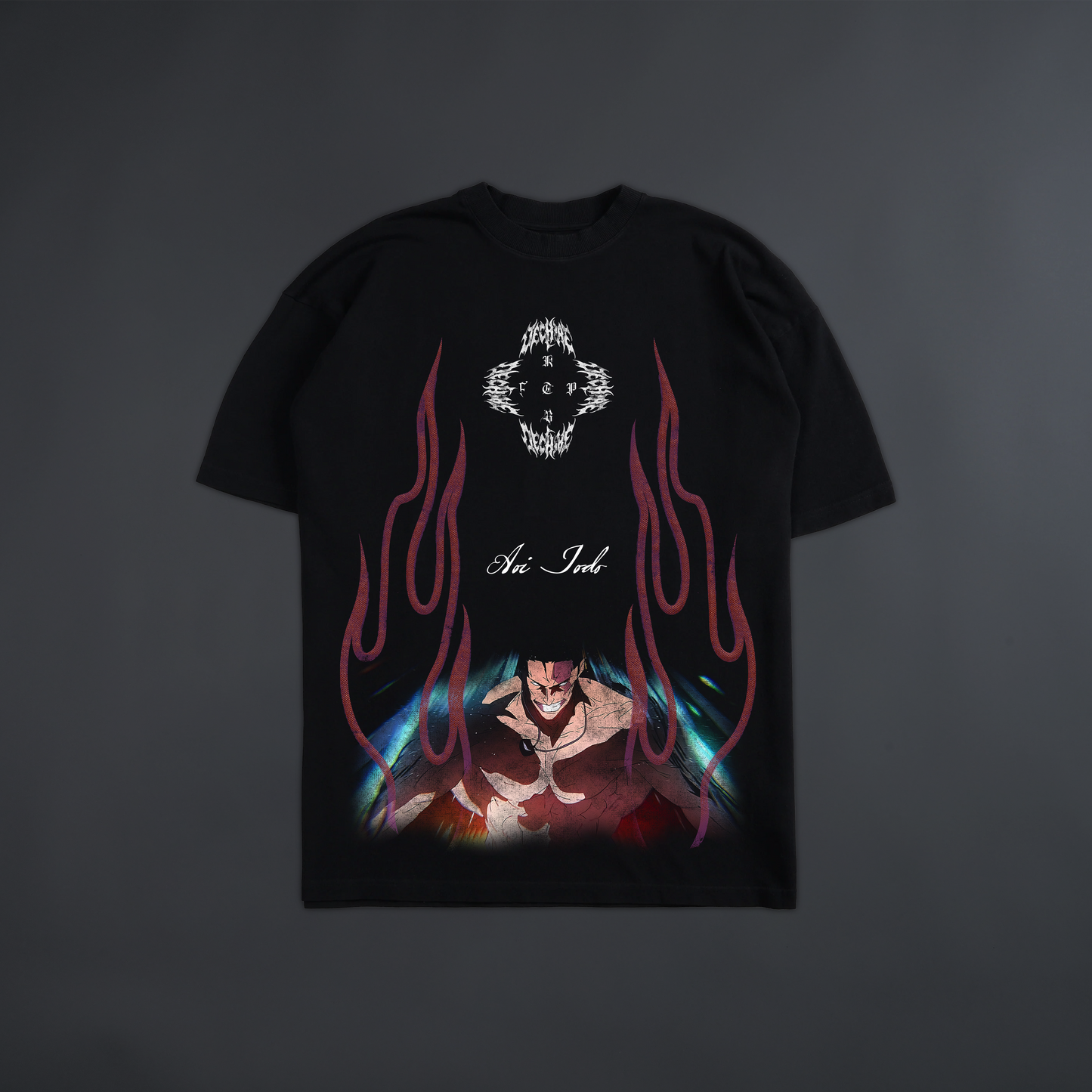 AOI TODO 'LIMITED' 6oz OVERSIZED TEE IN BLACK