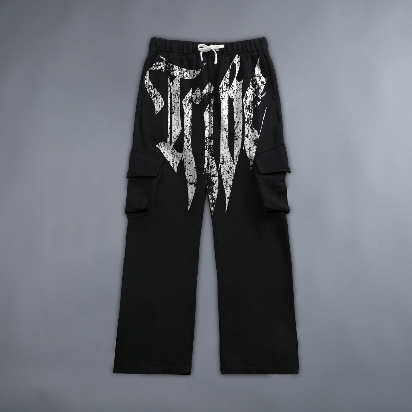 TRIBE FOREVER 'LIMITED' LA:MADE CARGO SWEATS IN BLACK