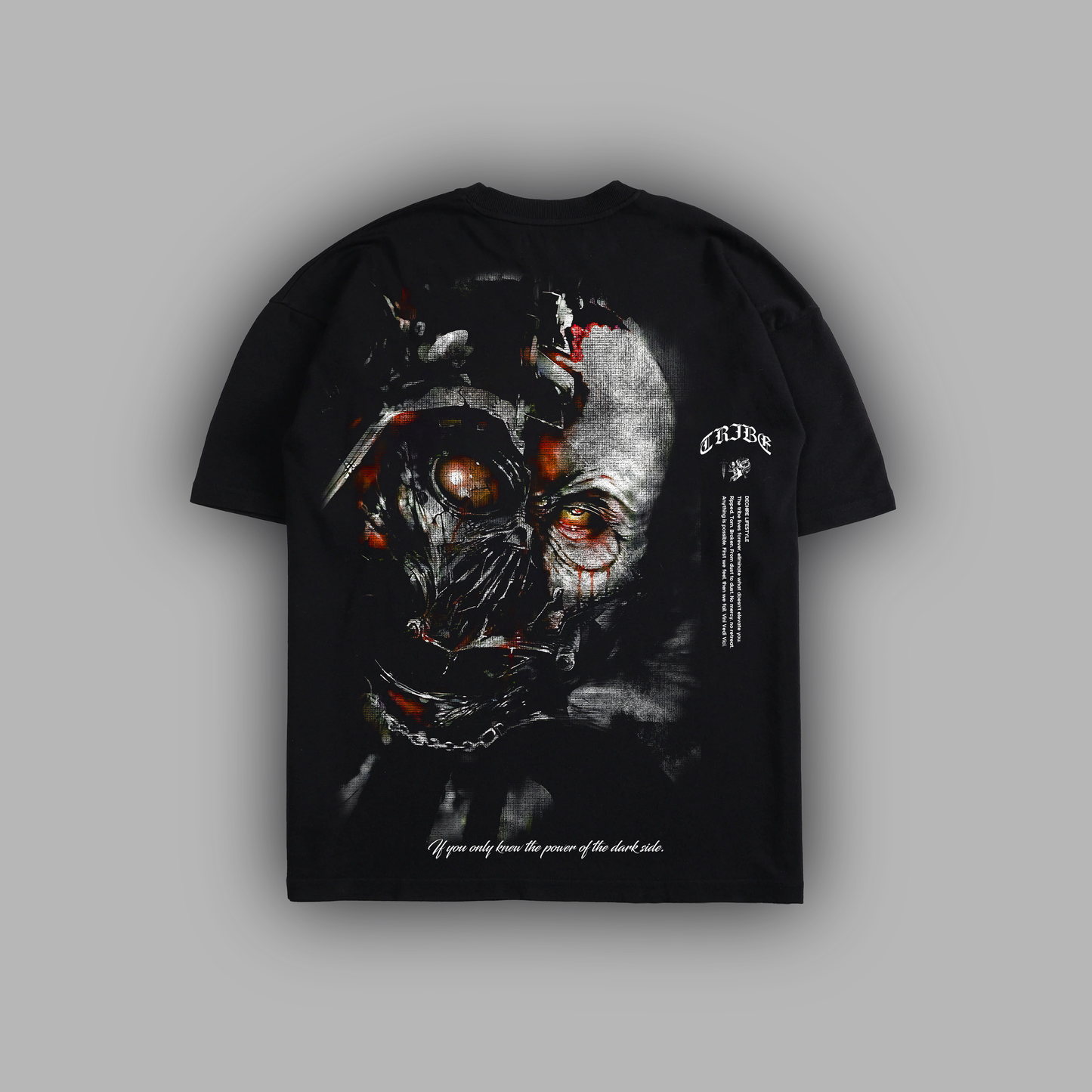VADER: UNMASKED '1 OF 100' DROP SHOULDER OS TEE