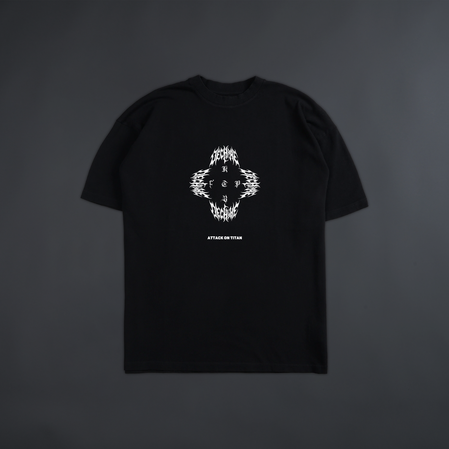 MOSIAC OF THE WARHAMMER 'LIMITED' 6oz OVERSIZED TEE IN BLACK