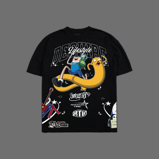 WHAT TIME IS IT? '1 OF 1,000' OS TEE IN BLACK