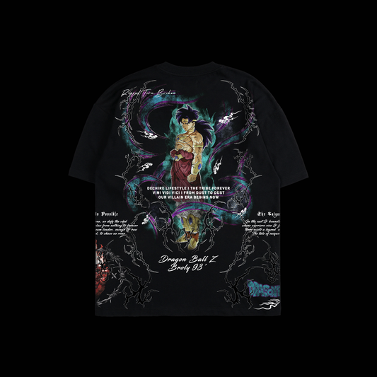 BROLY 93' | DBZ '1 OF 500' OS TEE IN BLACK